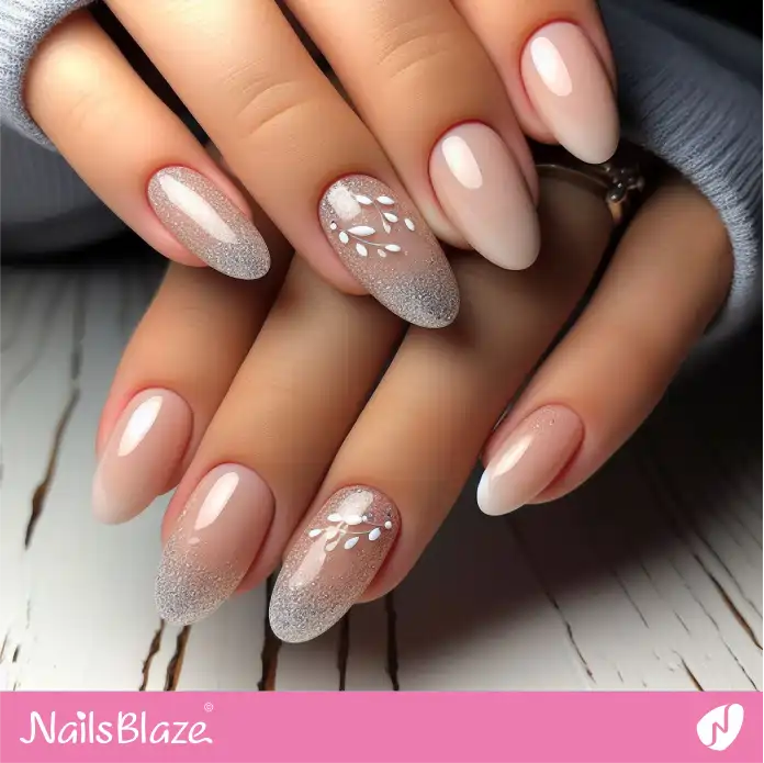 Office Nude Nails with a Little Bit of Shimmer | Professional Nails - NB2753